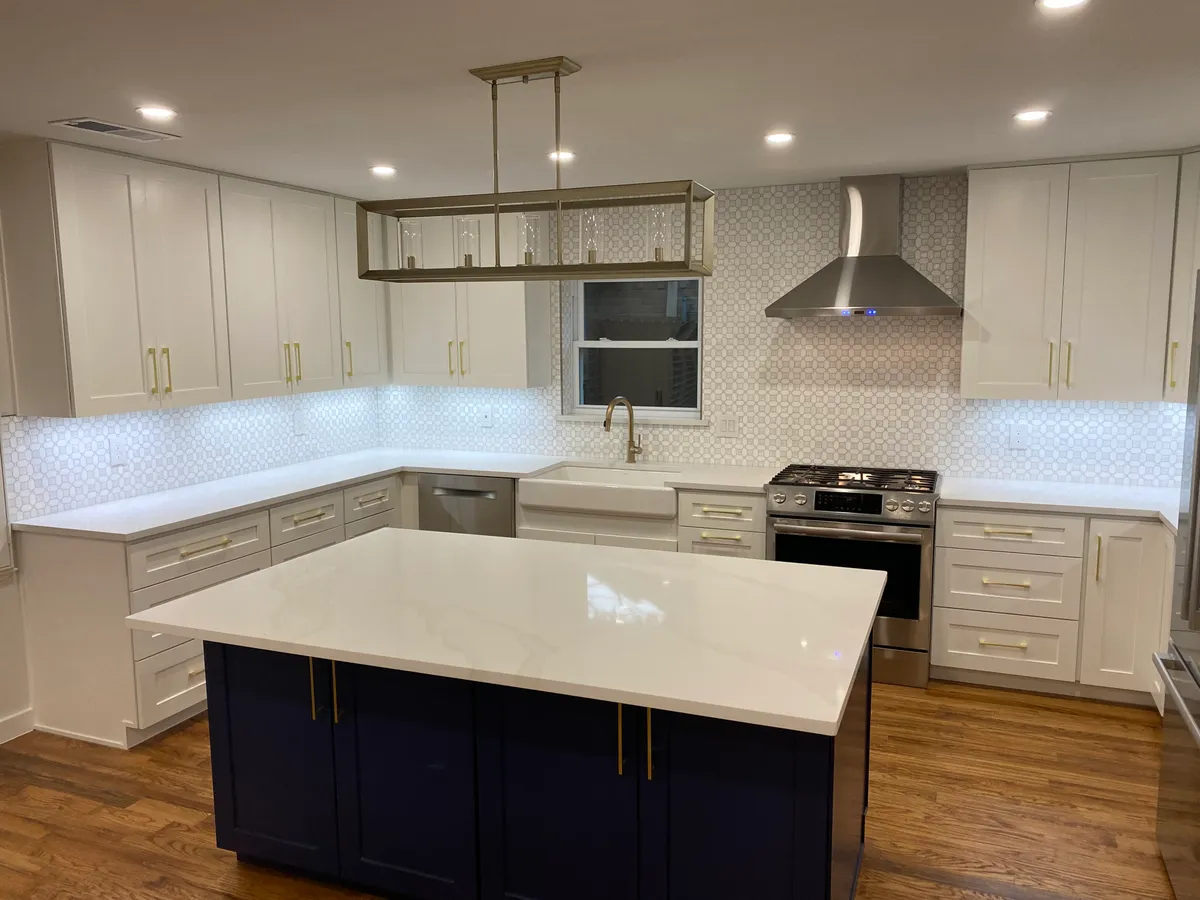 Whole-home update photo from customer review